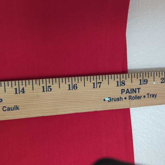 Stooshy Red Peplum Pencil Skirt Size M - Picture 5 of 7